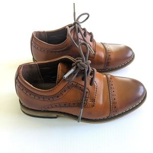 Stacy Adams DICKINSON CAP TOE OXFORD - Cognac - 8